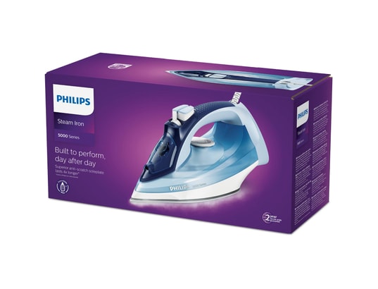 PHILIPS - Fer à repasser Série 5000 DST5030/20 fer à vapeur bleu