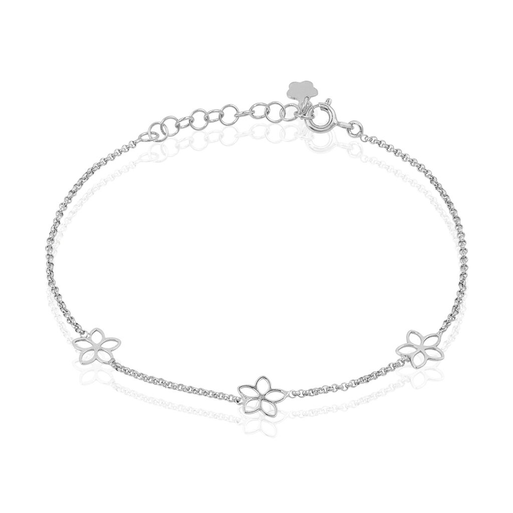 Bracelet Tinou Argent Blanc