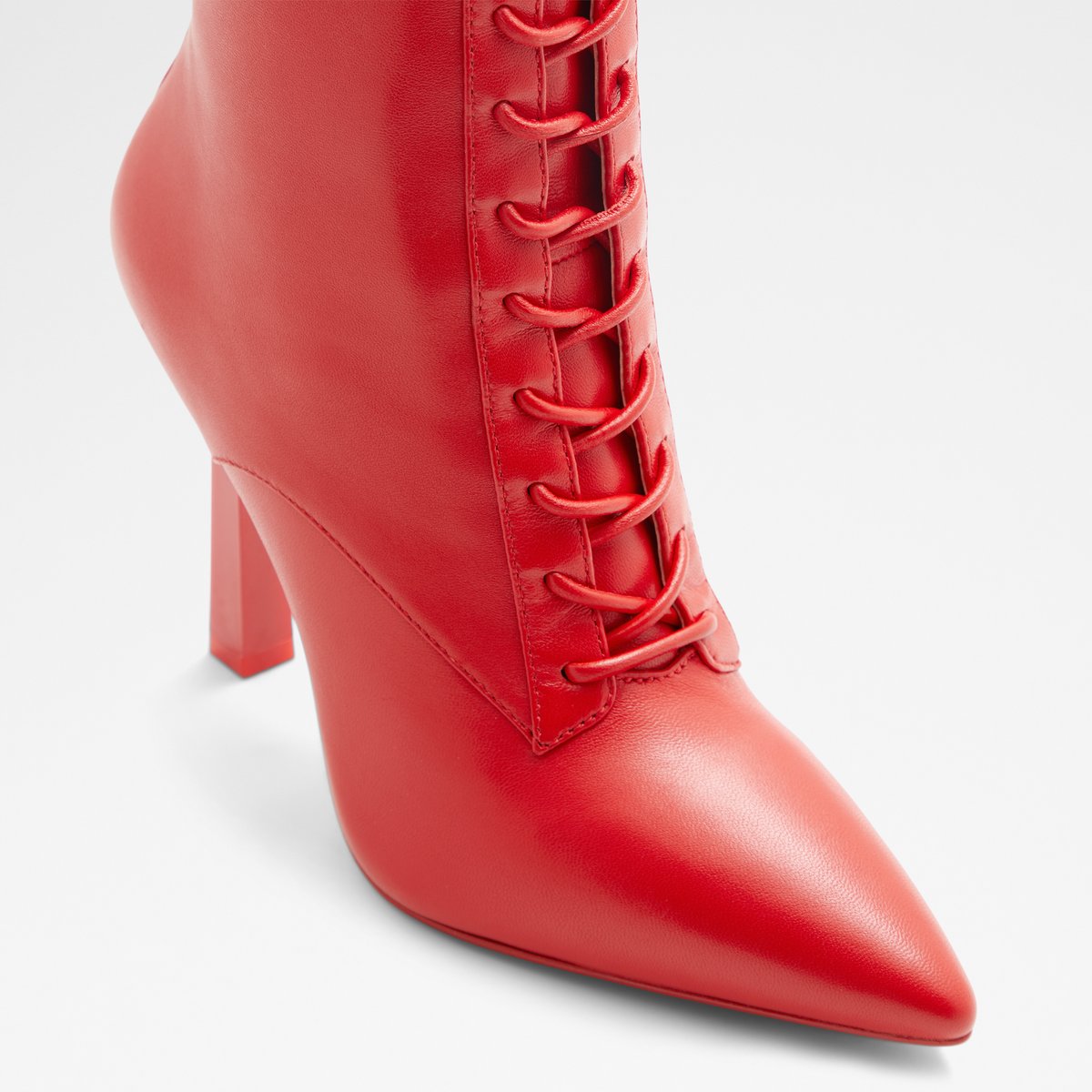 Began Red Women Dress boots