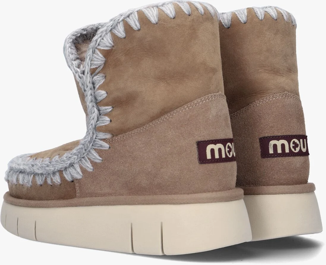 MOU taupe mou vachtlaarzen eskimo 18 bounce