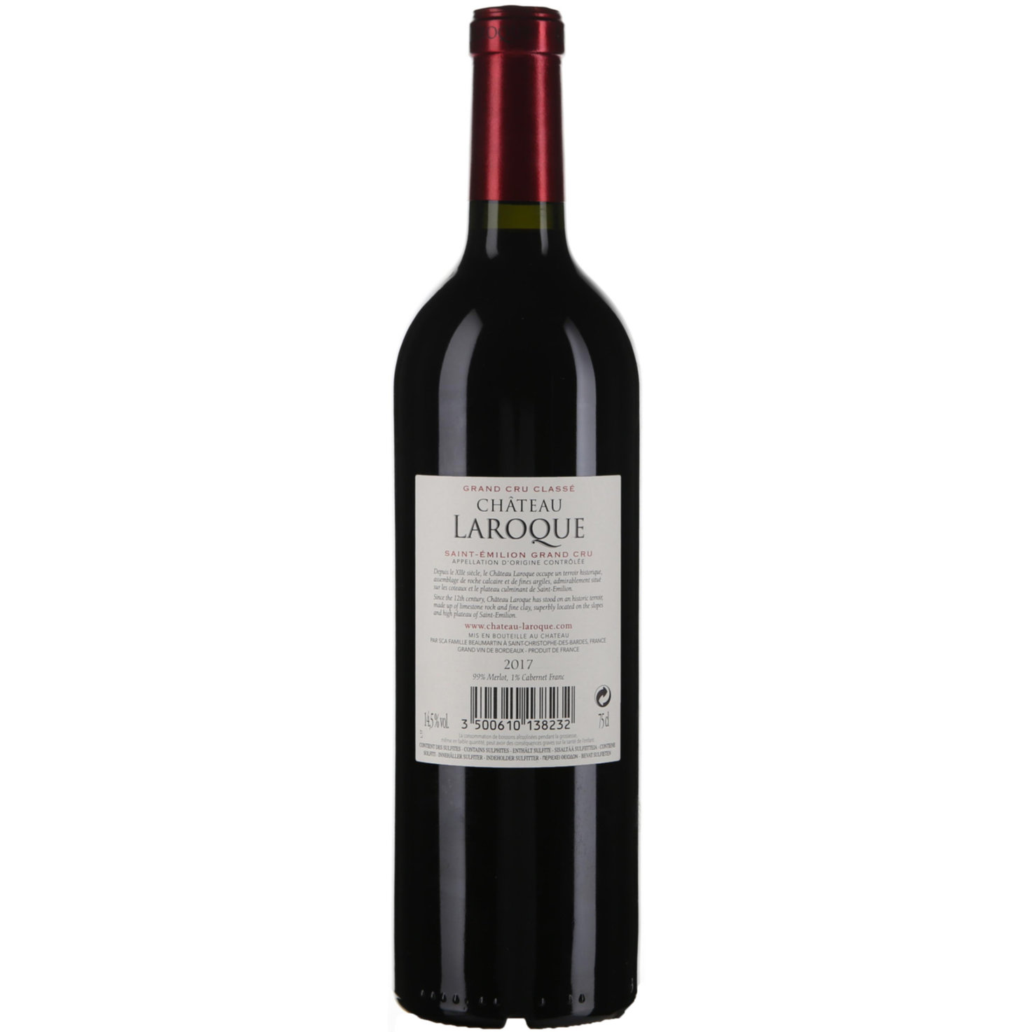 Château Laroque Saint-Émilion Grand Cru Classé AOC -75cl