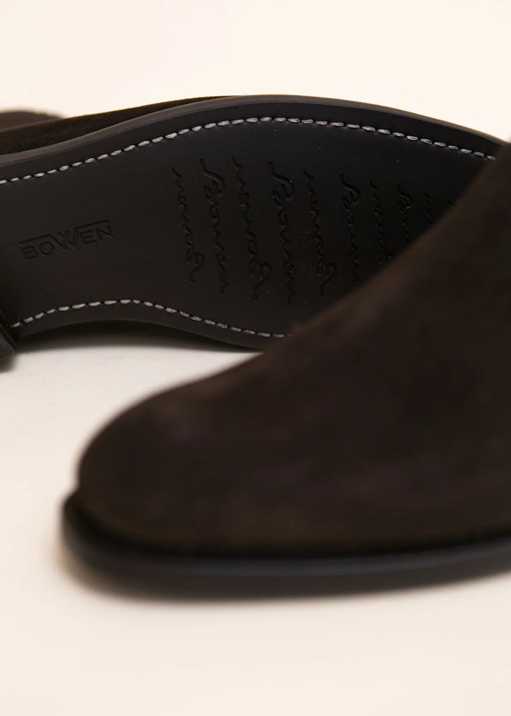 ROOKERY CUIR VELOURS MARRON