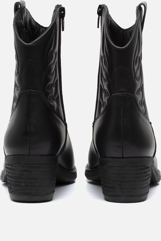 Cellini Cowboylaarzen zwart Leer