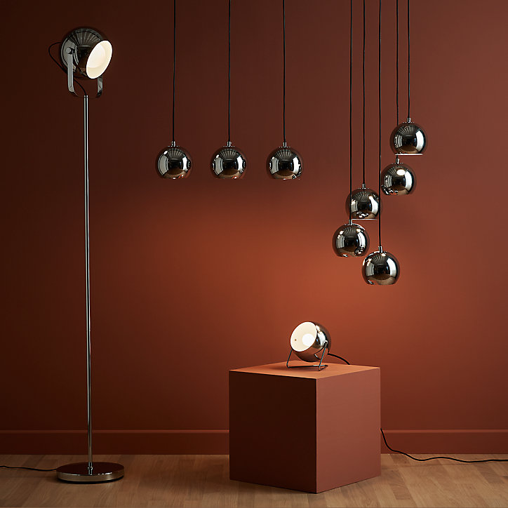 Lampe à poser Roccheta E14 IP20 argent