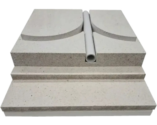 Fermacell Therm25 vloerverwarmingselement van gipsvezelplaat met langs- en afbuiggroeven 1000 x 500 x 25 mm