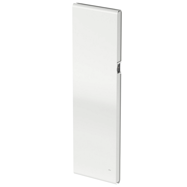 Radiateur connecté électrique à inertie fluide GoodHome Iriya blanc 1500W vertical
