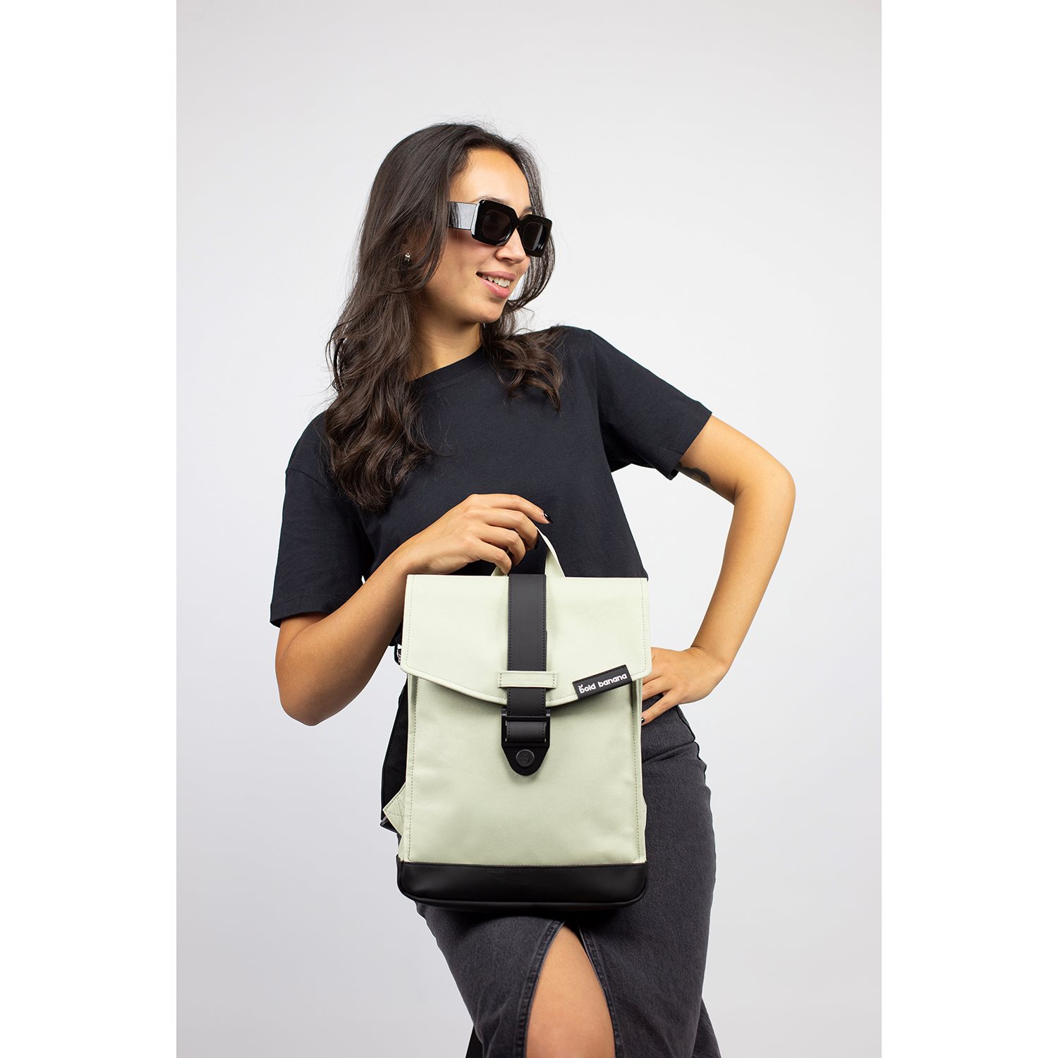 Bold Banana Envelope Mini Backpack almond onyx