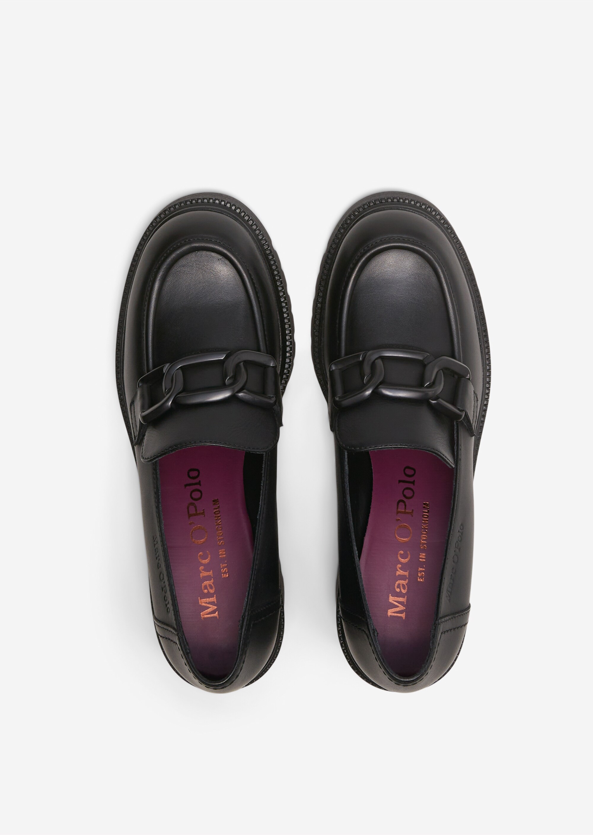 Loafer mit Kettengliedern