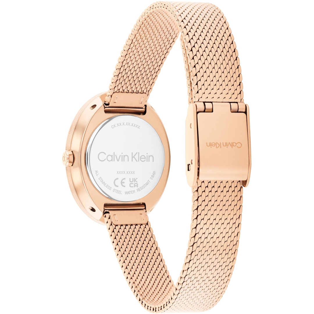 Calvin Klein Twisted Bezel 24mm Rosé