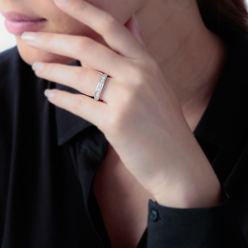Alliance Giulia Or Blanc Diamant