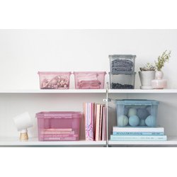 Boîte de rangement COLOUR 31 L, 31 litres, rose