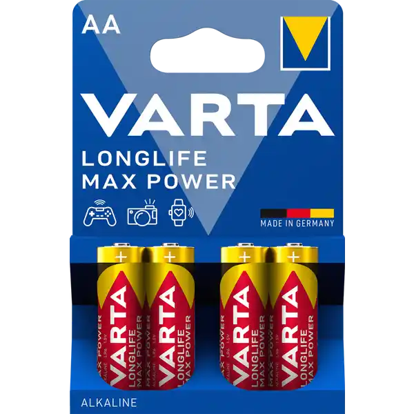 Longlife Max Power AA Batterien