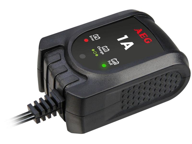 AEG Automotive Batterieladegerät MB 1.0 Mikroprozessorgesteuerter Batteriepulser für 12 V KFZ-Bleibatterien