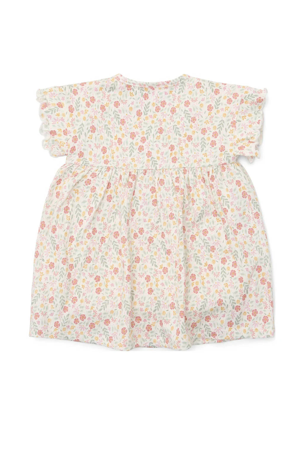 Little Dutch korte jurk lichtroze