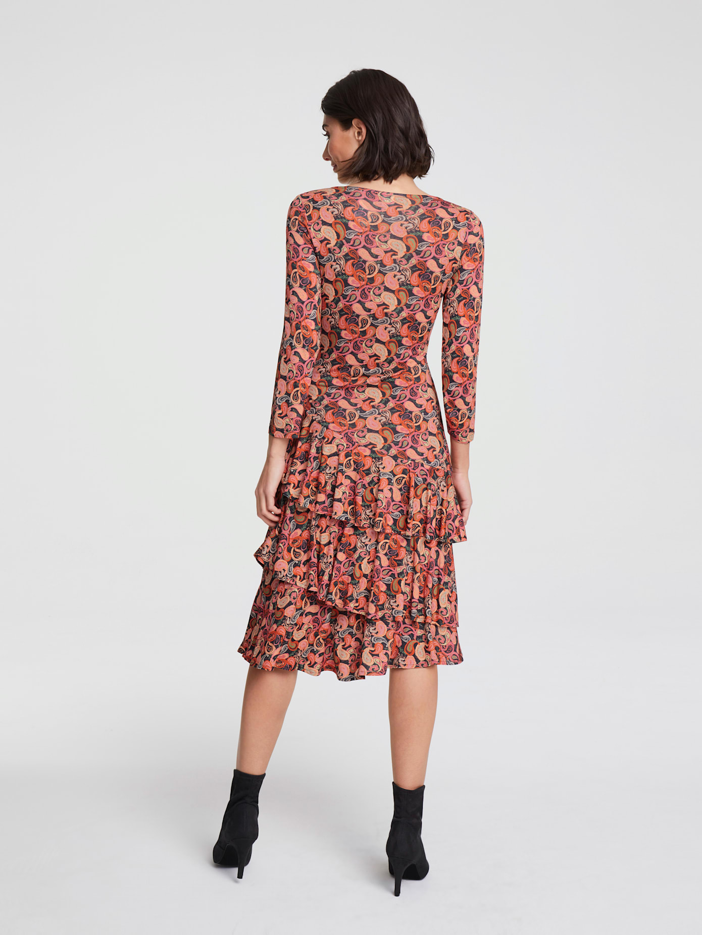 Robe en jersey imprimé tendance