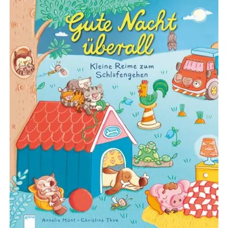 Arena Buch Gute Nacht überall! Kleine Reime zum Schlafengehen