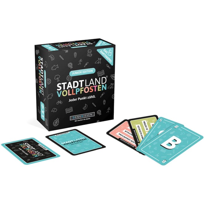 Stadt Land® Vollpfosten - Das Kartenspiel - Junior Edition