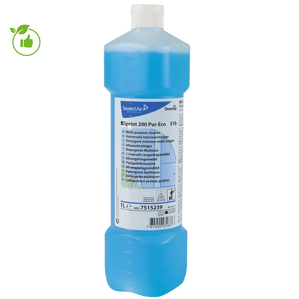 Nettoyant multi-usages Taski Sprint 200 Pur-Eco citron 1 L