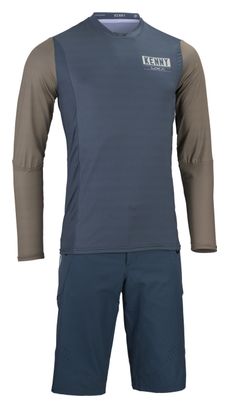 Maillot Manches Longues Kenny Charger Bleu/Kaki