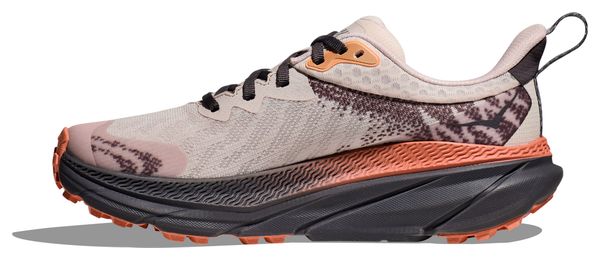 Chaussures Trail Hoka Challenger 7 GTX Rose/Gris Femme