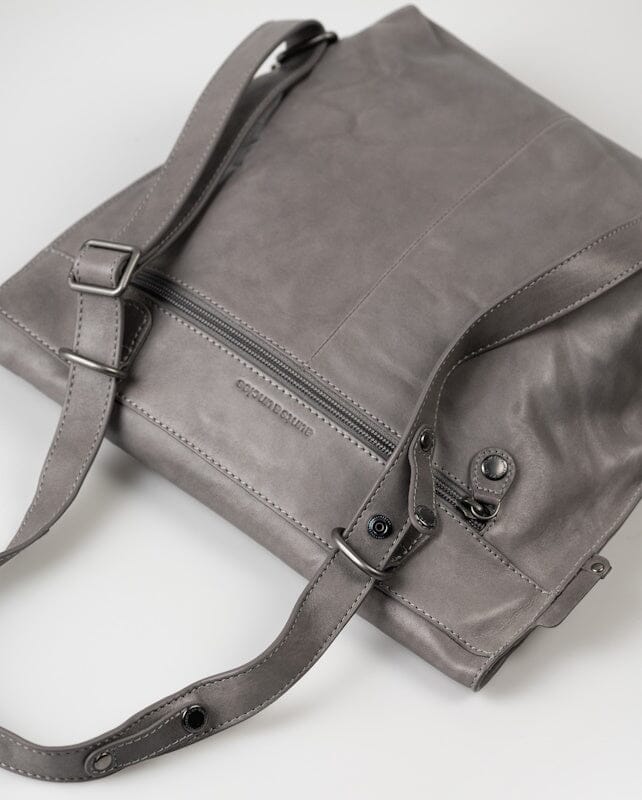 Aunts & Uncles Grandma's Luxury Club Backpack / Shoulderbag Mrs. Mince Pie Oyster Grey