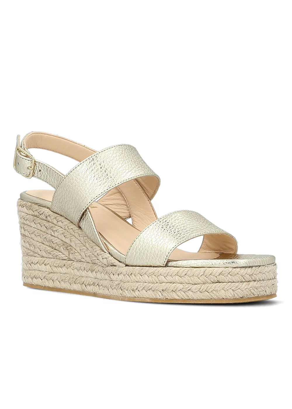 COMPENSE WALTON CUIR PLATINE