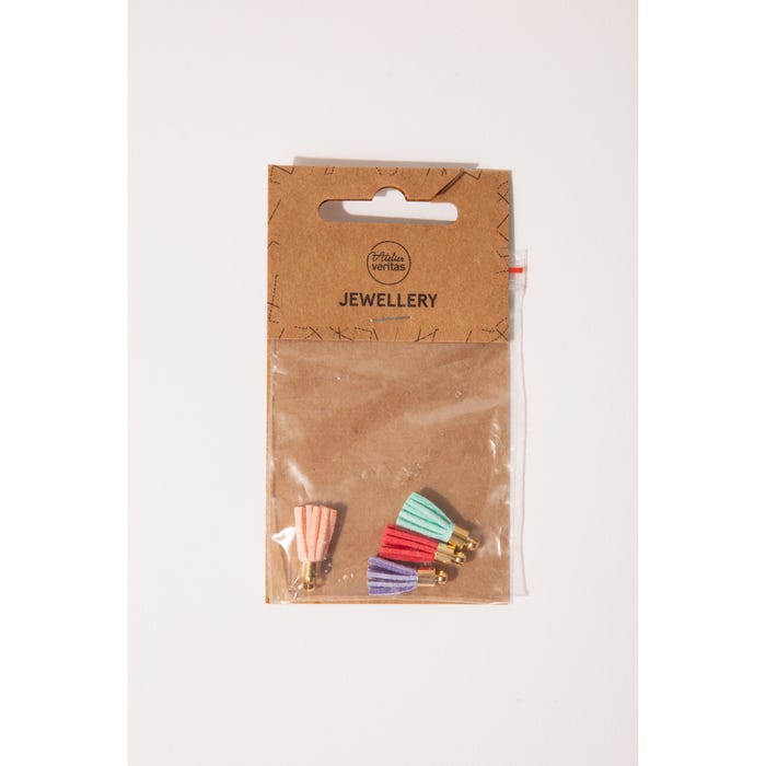 Atelier Veritas-Set 4 mini suède kwastjes