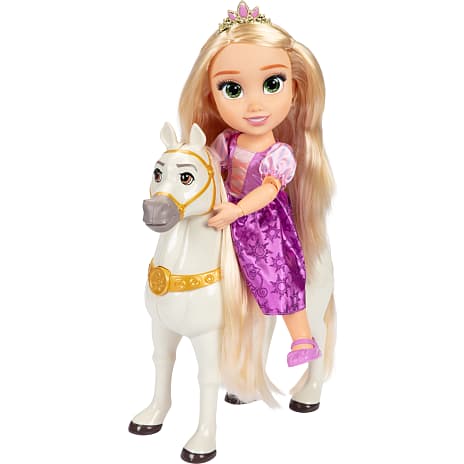 Disney Prinsesse dukker - Rapunzel og Maximus
