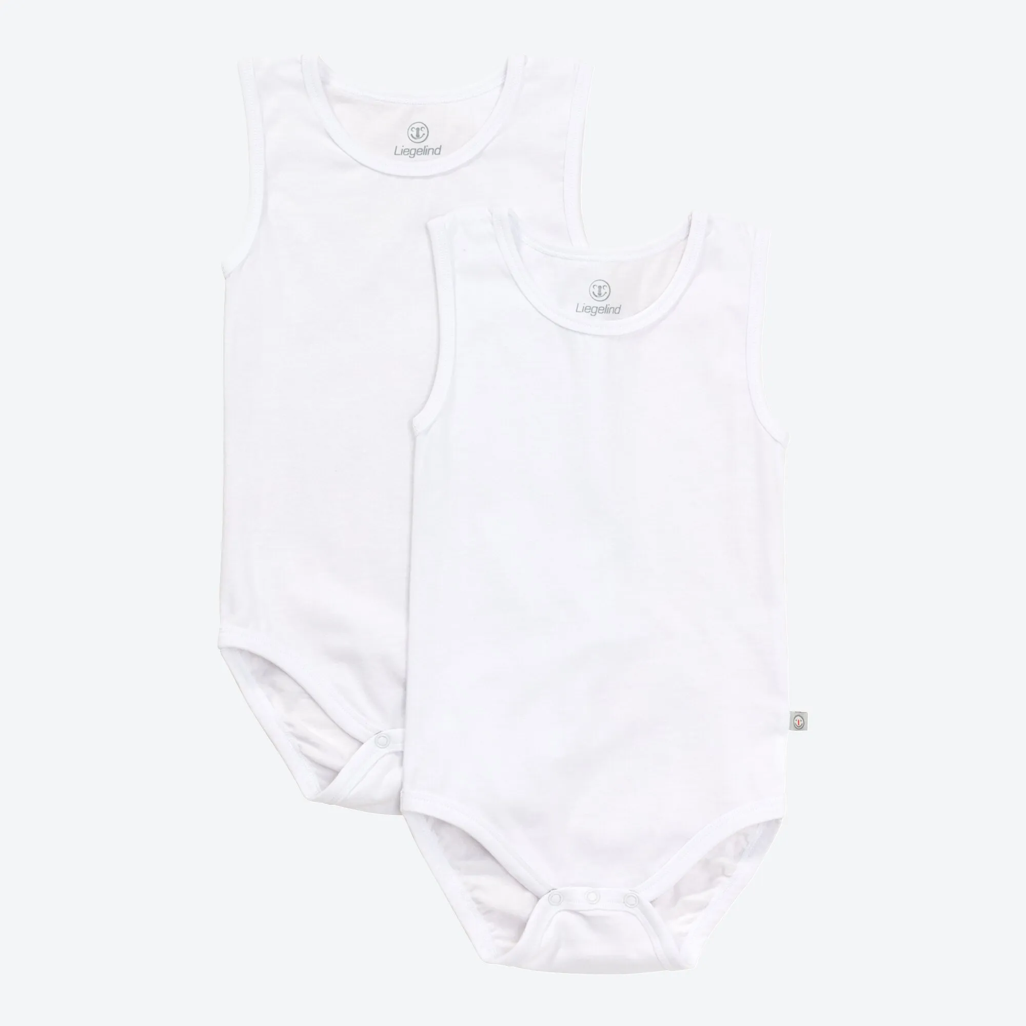 Baby-Body ohne Arm, 2er-Pack