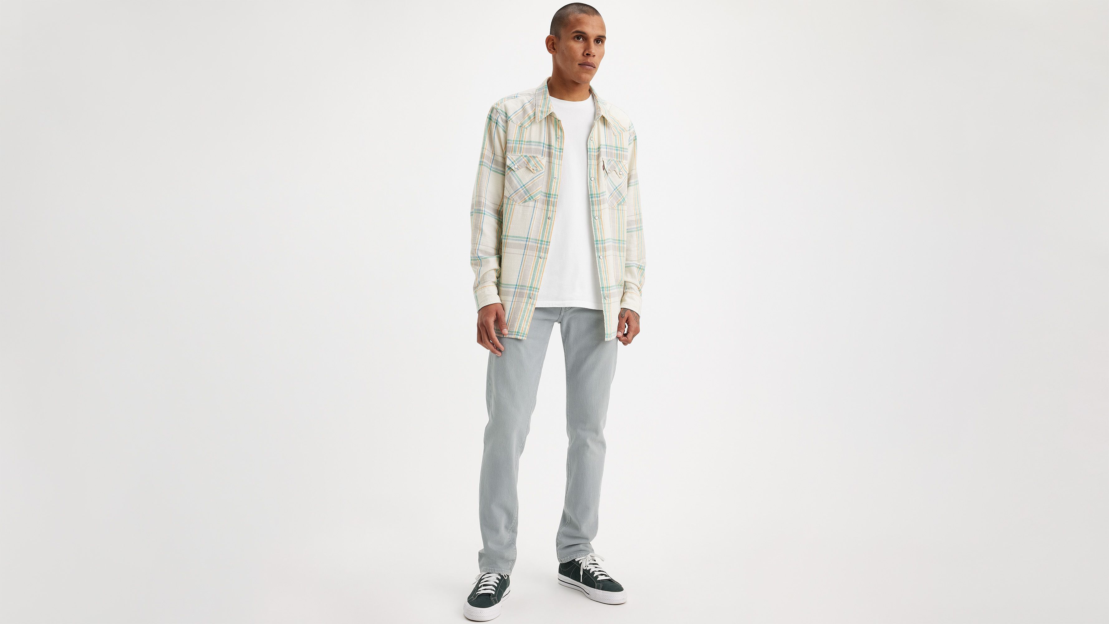 Jean 511™ slim - Touch Of Frost Garment Dye - Cream