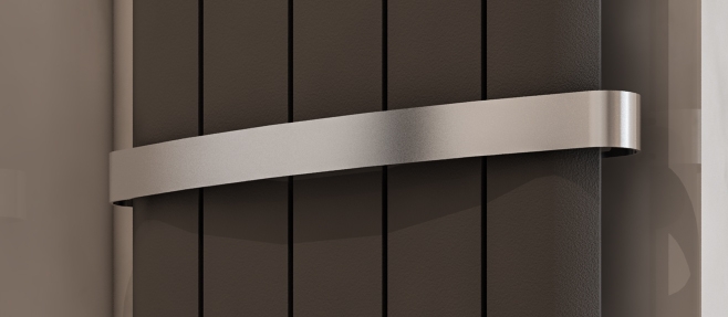 Eastbrook Withington radiator handdoekbeugel Chroom 37,5cm