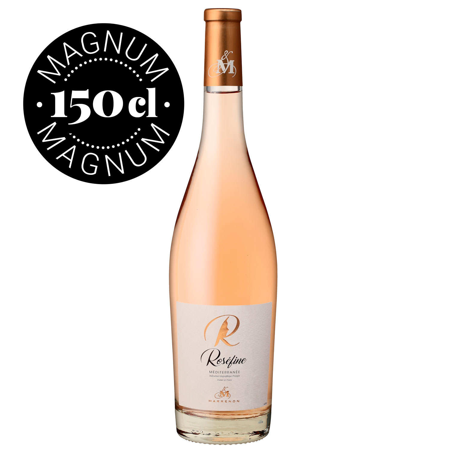 Roséfine vin rosé Méditerranée - Magnum - 12,5%