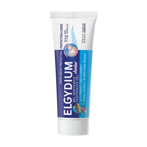 Junior Protection caries 7-12 ans gel dentifrice Bubble 2x50ml
