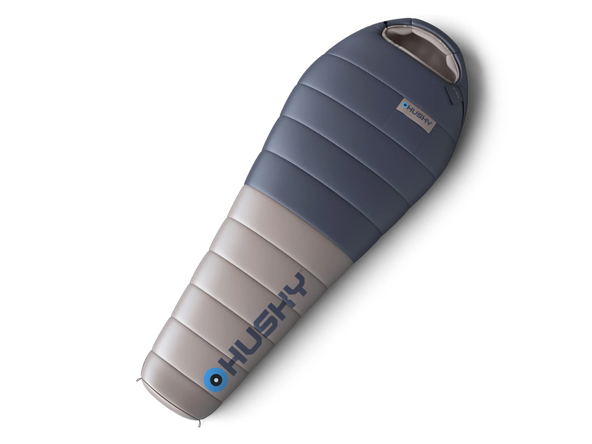 Husky Dopy 2024 donzen mummyslaapzak - Blue Grey