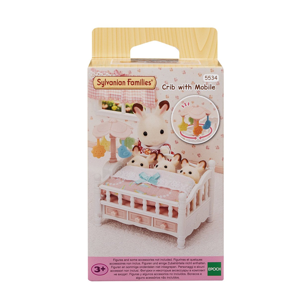 Le lit de bébé et mobile - Sylvanian Families 5534