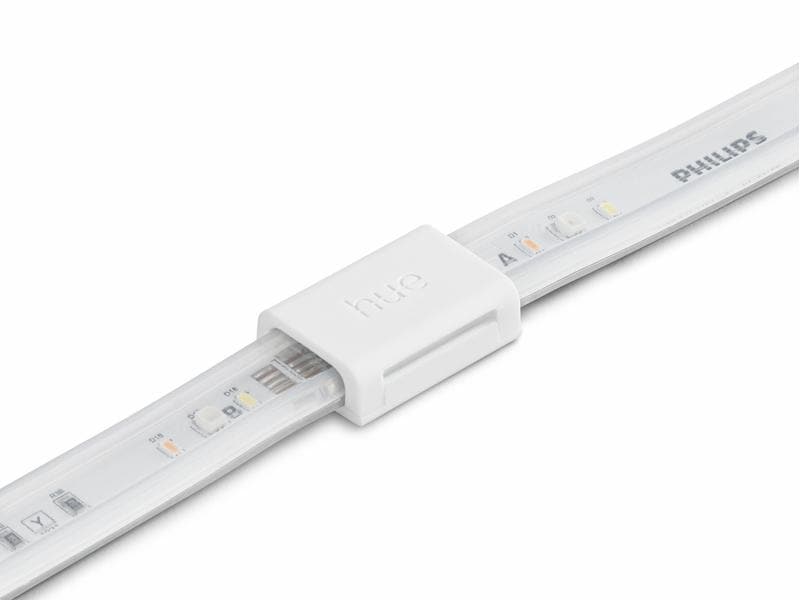 Philips Hue White & Color Ambiance Lightstrip Plus 2m Basis Kabellose, mittels Smartphone steuerbare Leuchtstreifen