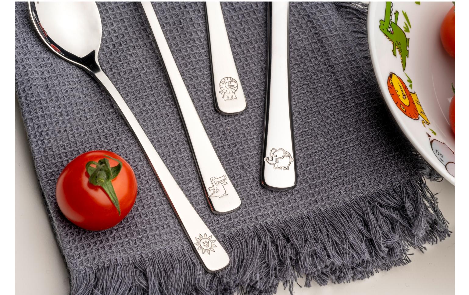 Kinderbesteckset Bambini 4-teilig4-teiliges Kinderbesteckset