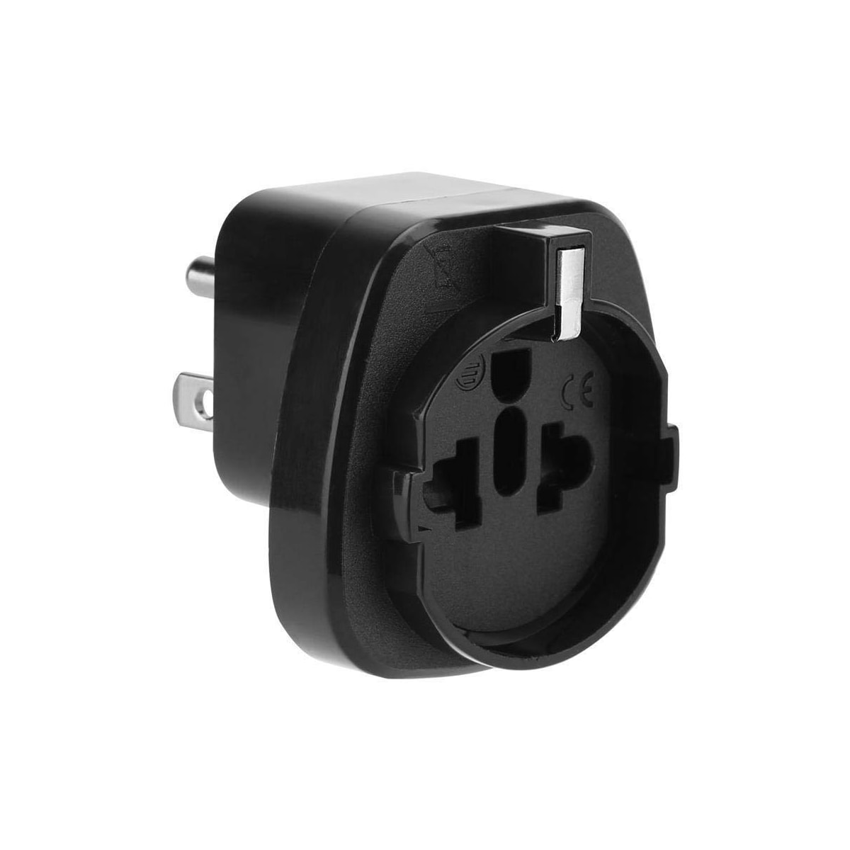 4x Socket Adapter Reise Plug Converter (type b til eu)