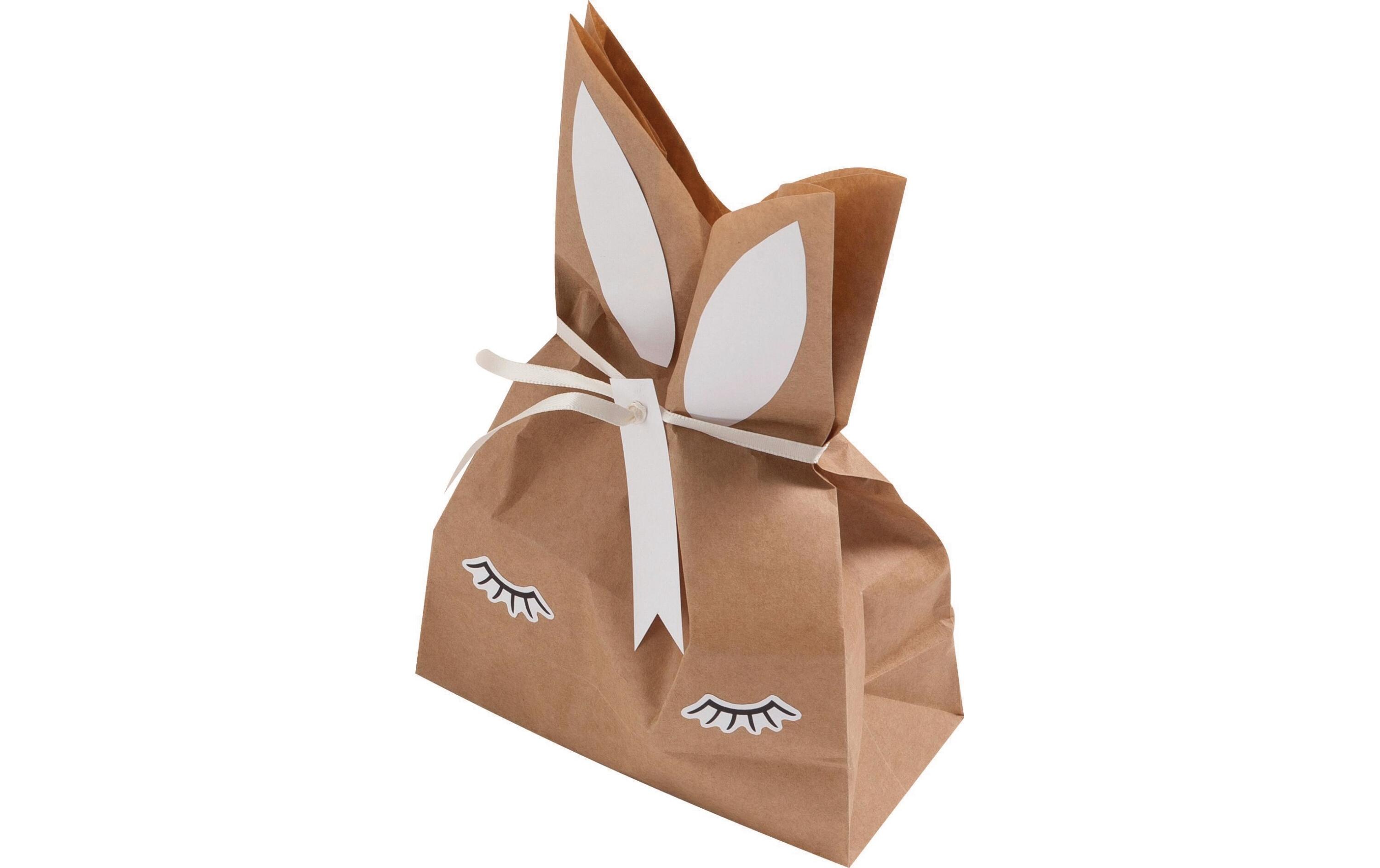 Bastelset Häschen, 9 StückPapiertüten-Set Häschen