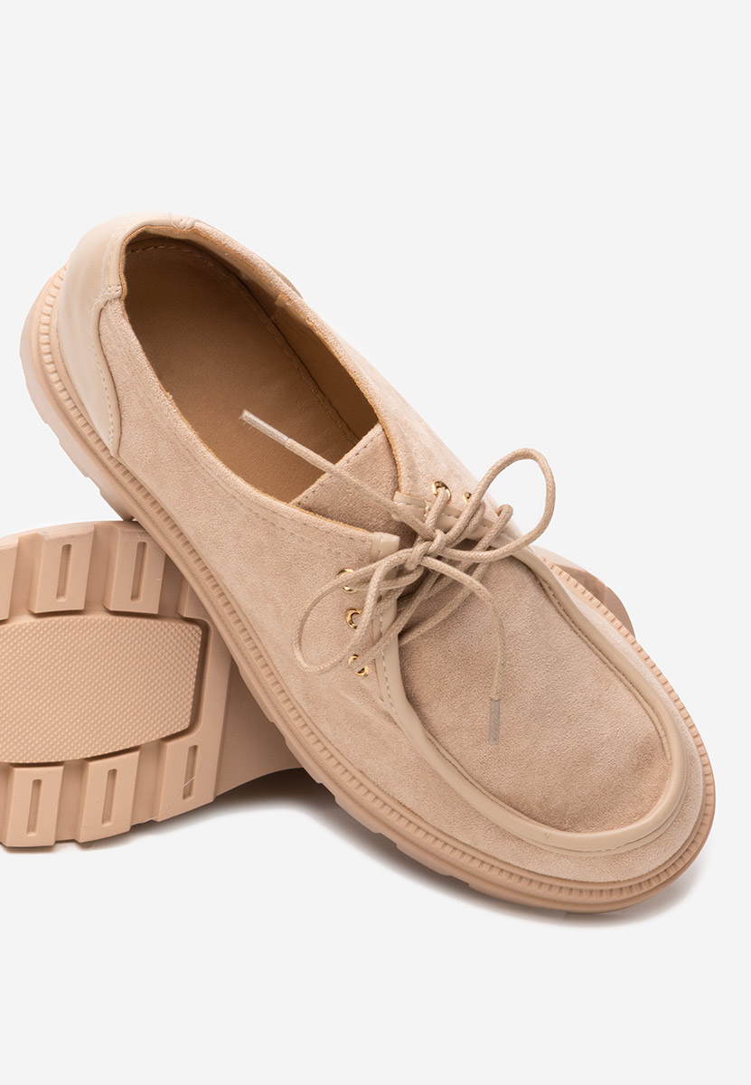 Chaussures casual femme beige Seliora
