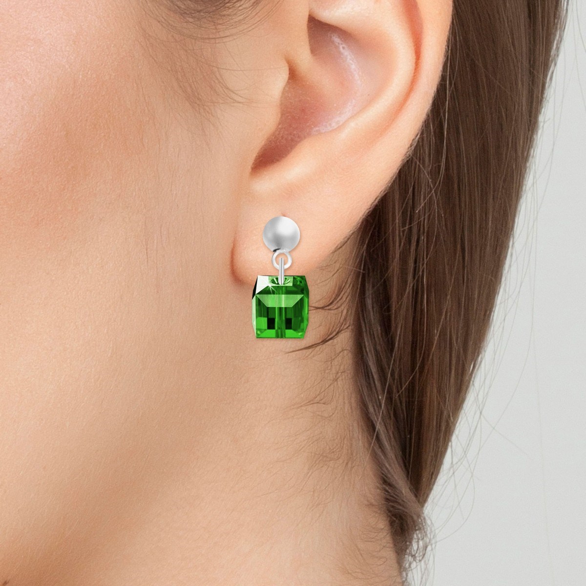 Boucles d'oreilles SC Crystal ornées de Cristaux scintillants