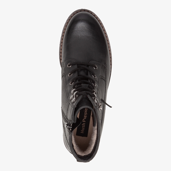 Hush Puppies leren dames veterlaarsjes
