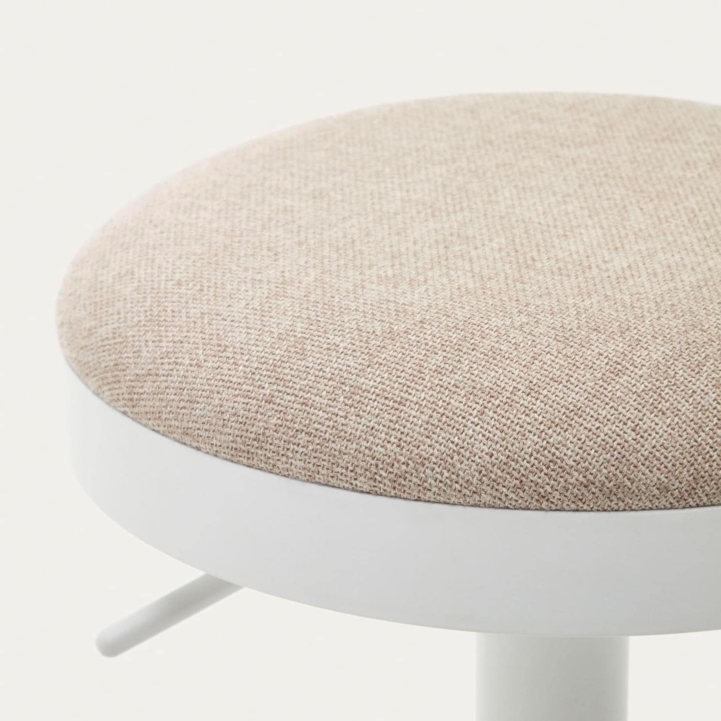 Kave Home Barhocker ZAIB beige/weiß