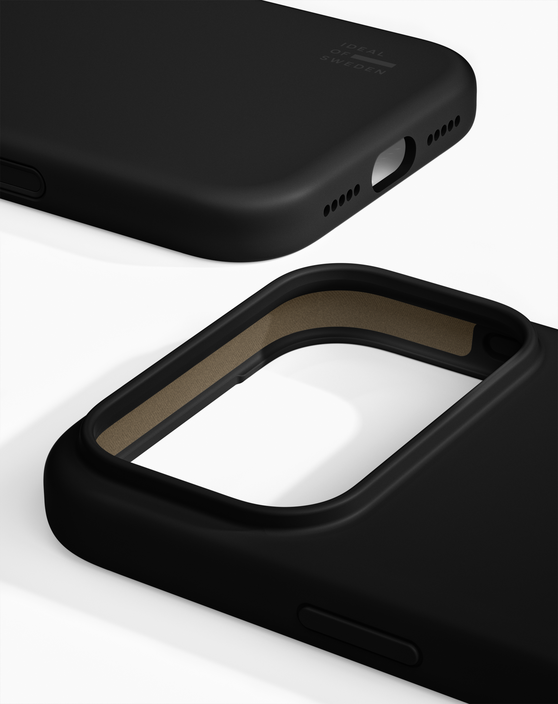 iPhone 17 Pro MagSafe Silikon Hülle Case Recycled (IDSICMS-I2561P-01) - Schwarz