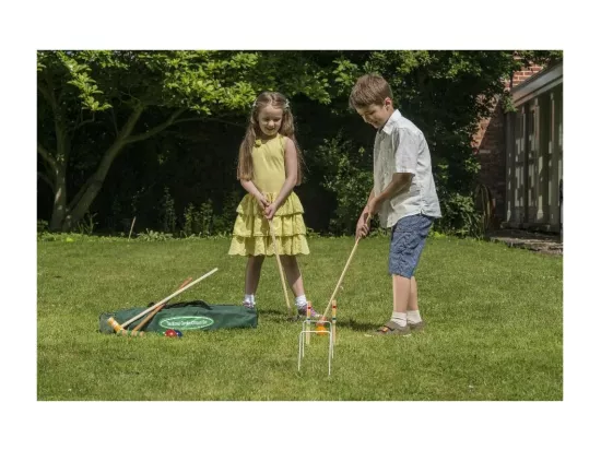 Set de croquet enfant en bois