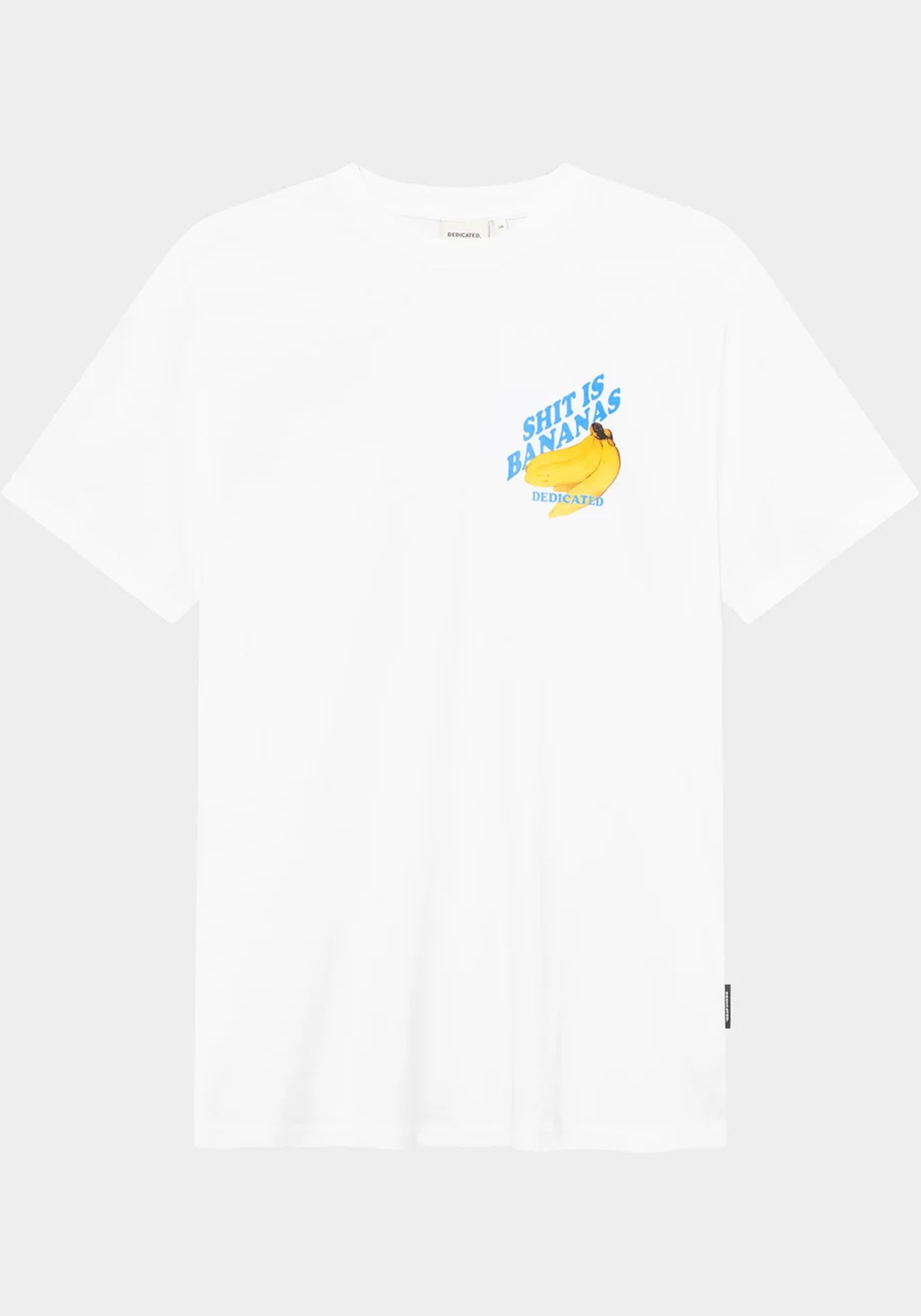 Dedicated T-Shirt Stockholm Bananas White