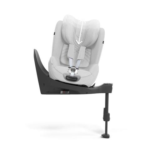 Siège-auto gr 0+/1 SIRONA T i-Size Tissu Plus Platinum White - CYBEX