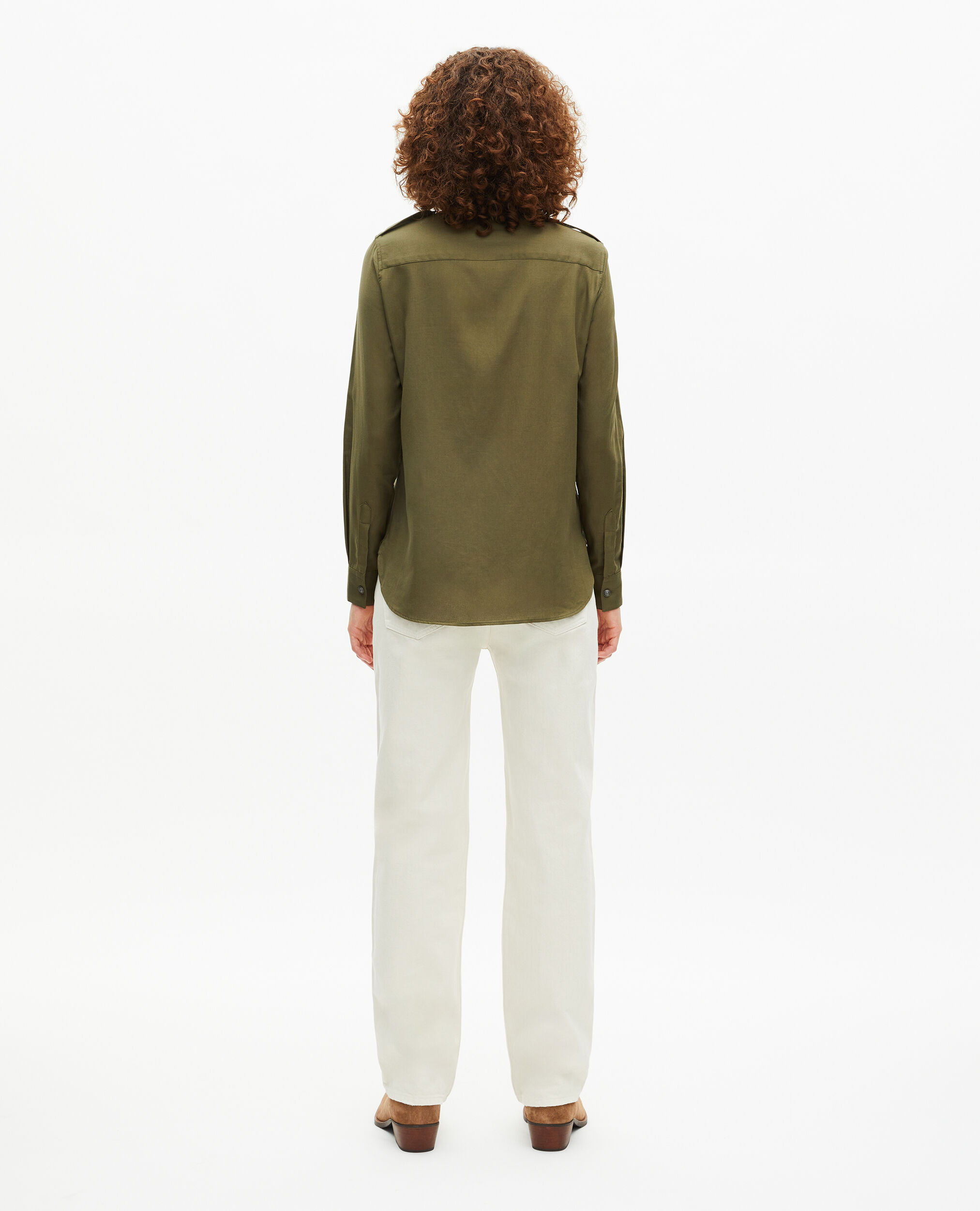 Chemise kaki