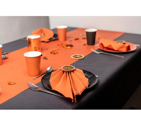 (20er Set) Ø23cm Pappteller Einweg Papier Teller Party Geschirr Tisch Deko (79211I) - Schwarz