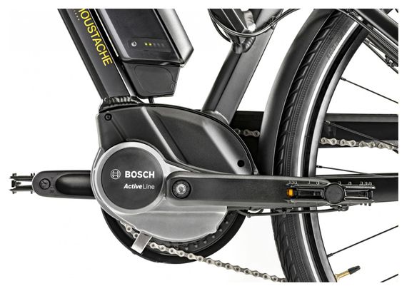 Vélo Électrique Moustache Samedi 28.1 Open Shimano Altus 9V Noir mat
